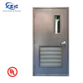 UL Certificate Metal Fire Door with ASTM / NFPA / UL10 (c), Fire Rated Steel Door for Emergency Exit